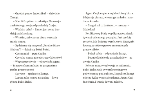 zatruty spinner, feralne biuro śledcze, Sven Jönsson, Zosia Dzierżawska, detektywi, biuro detektywistyczne, powieść przygodowa, przygodowa, detektywistyczna, literatura dla dzieci, Wydawnictwo Bajka, telefon Oliwki, śliska sprawa, złodziej widmo